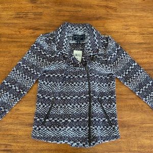NWT Lucky Brand tweed women’s coat size M